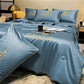 🎁Get Ready For Summer - Washable、cooling❄️4-stykket seng linen🛏️