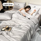🎁Get Ready For Summer - Washable、cooling❄️4-stykket seng linen🛏️