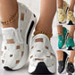 Canvas Mesh-sandaler med tyk bund til kvinder