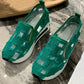Canvas Mesh-sandaler med tyk bund til kvinder