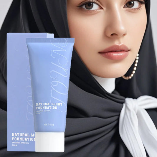 »✨ Natural Radiance Foundation | 24H Waterproof Wear 💦 | Vegan & Non-Comedogenic 🌿«