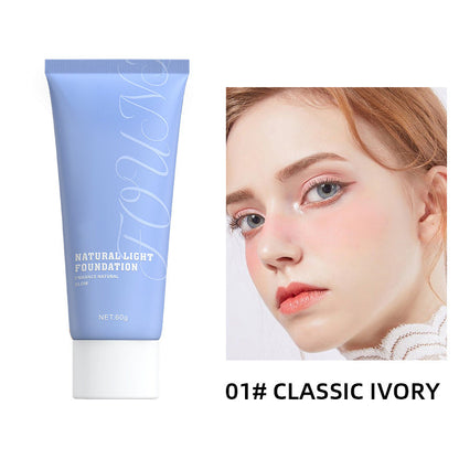 »✨ Natural Radiance Foundation | 24H Waterproof Wear 💦 | Vegan & Non-Comedogenic 🌿«