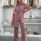 🌸Sommerudsalg 49% rabat🌸Kvinders jumpsuit med knapper og bindebånd i taljen