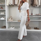 🌸Sommerudsalg 49% rabat🌸Kvinders jumpsuit med knapper og bindebånd i taljen