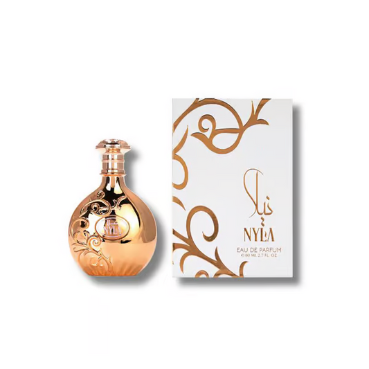 🔥🎁🌸Nyla EDP fra Acknowledgen Prestige🌸 En luksuriøs blanding af frugtagtige, blomsteragtige og varme træagtige noter for en elegant, varig duft