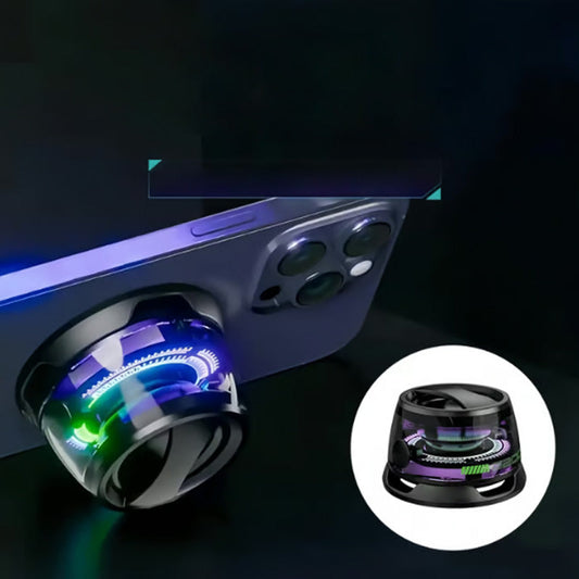 Kompakt og magnetisk Bluetooth-højttalersæt med LED-lys