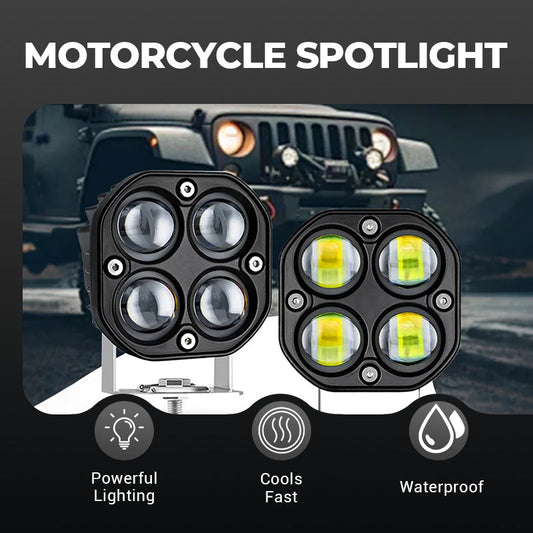 🔥Ny hot selling❤️‍🔥 4-LED-spotlight med høj lysstyrke