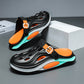 Color Blocking Thick Sole Breathable Clogs til mænd