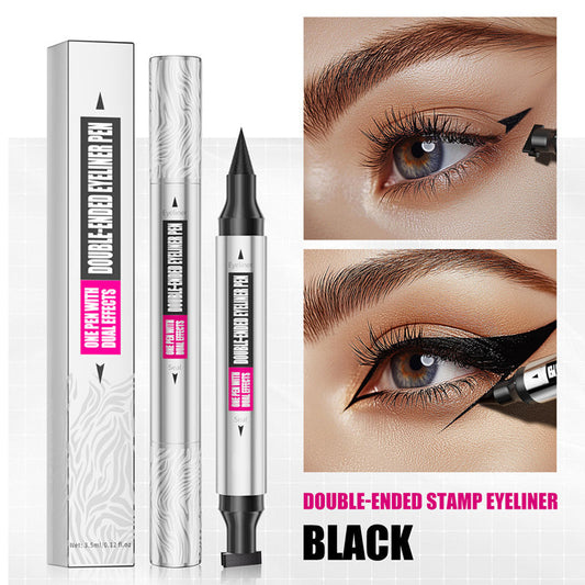 Eyeliner med vingestempel