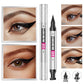 Eyeliner med vingestempel