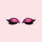 3-i-1 falsk øjenskygge Eyeliner Øjenvipper Stickers
