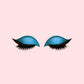 3-i-1 falsk øjenskygge Eyeliner Øjenvipper Stickers