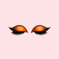 3-i-1 falsk øjenskygge Eyeliner Øjenvipper Stickers