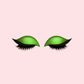 3-i-1 falsk øjenskygge Eyeliner Øjenvipper Stickers