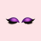 3-i-1 falsk øjenskygge Eyeliner Øjenvipper Stickers
