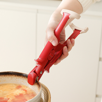 Multi-purpose anti-skoldning skålholder clip