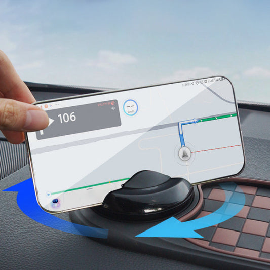 Bilens instrumentbræt mobiltelefonholder