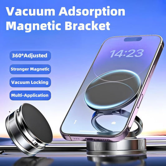 360° justerbar magnetisk telefonholder med vakuum