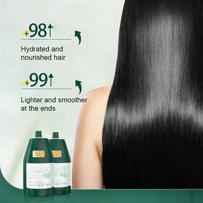 Polypeptid Keratin Fugtgivende Glatningscreme til Reparation af Skadet Hår