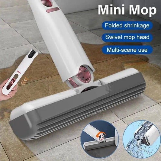 Hot Sale🔥Sammenklappelig håndvask mini moppe