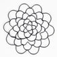 🌸Rustfri stål blomstergitter-opbevaringssystem♻️