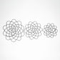 🌸Rustfri stål blomstergitter-opbevaringssystem♻️