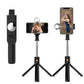 Ny 6-i-1 trådløs Bluetooth-selfiestang