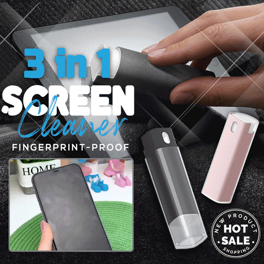 3-i-1 fingeraftryksfri skærmrenser