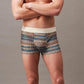 Åndbare boxershorts med geometrisk mønster til mænd (køb 1 få 2 gratis)