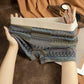 Åndbare boxershorts med geometrisk mønster til mænd (køb 1 få 2 gratis)