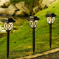 Vintage vandtæt solcellelampe til haven