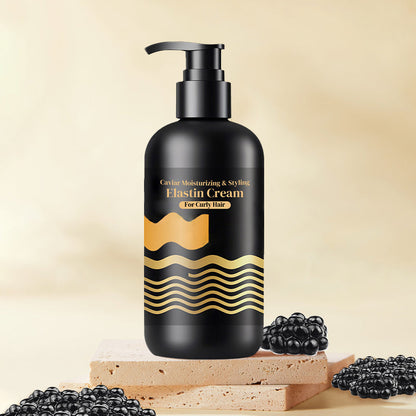 Caviar fugtgivende og styling elastin creme til krøllet hår