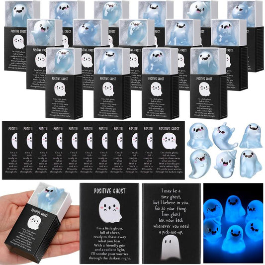 🎃Halloween-udsalg 50 % RABAT👻Mini-spøgelsesfigurer, der lyser i mørket