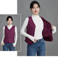 Slim Fit quiltet vest til kvinder