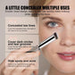 Farvet ler CC concealer til under øjnene