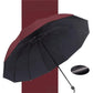 ☂️✨12-ribbet stor foldbar vindfast paraply⛱️