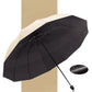 ☂️✨12-ribbet stor foldbar vindfast paraply⛱️