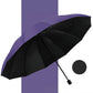 ☂️✨12-ribbet stor foldbar vindfast paraply⛱️