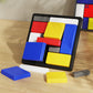Kreativt geometrisk blokspil