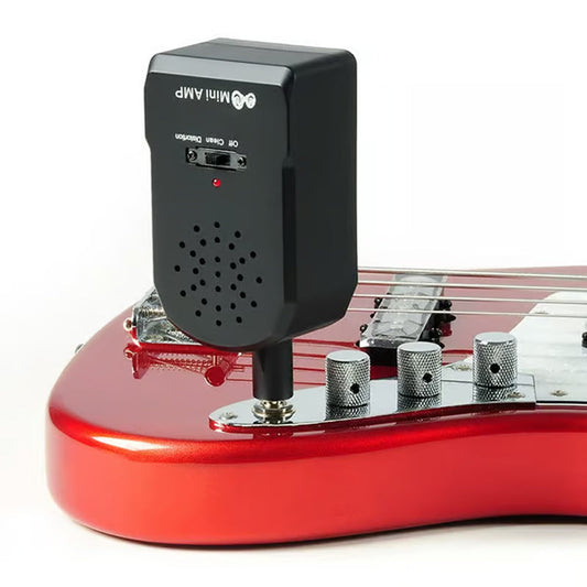 Mini bærbart elektrisk guitarforstærkersæt
