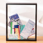 Træbilletter Shadow Box boligindretning