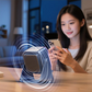 5-i-1 trådløs induktions-Bluetooth-højttaler med justerbar telefonholder