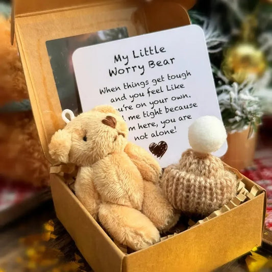 💥 FÅ 50% RABAT NU! 💥💖Køb en i dag og få en gratis🎁Håndlavet mini-plysbjørn i æske🧸
