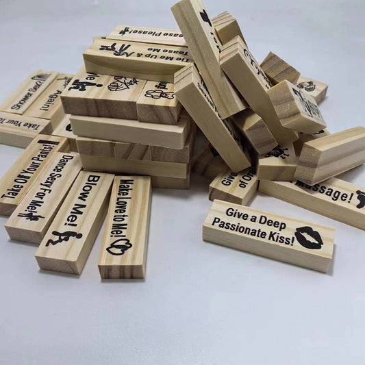 Par Tumbling Block Tower-spil til date night