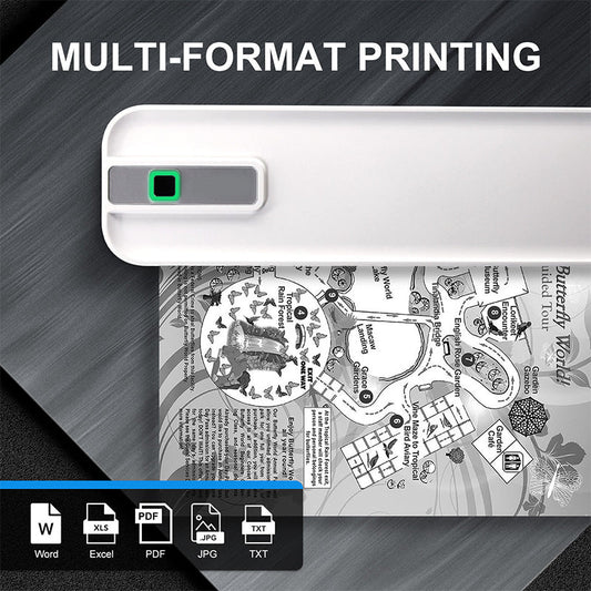 Bærbar Bluetooth-termoprinter