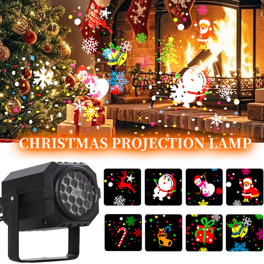 🔥Black Friday-udsalg 🎁Roterende LED-julelysprojektor