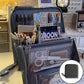 Multifunktionel makeup-taske i Oxford-stof med stor kapacitet