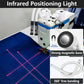 Magnetisk positionering Quilting Laserlys til symaskine