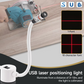 Magnetisk positionering Quilting Laserlys til symaskine