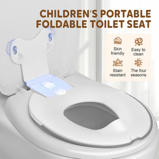 🎄 Juletilbud – ALTID 50 % RABAT! 🚽 Bærbar, sammenklappelig toiletsæde til børn – passer til alle (99 % af alle toiletter) og er hygiejnisk: Perfekt til rejser og børnepasning!